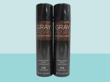 EVERPRO GRAY AWAY PROFESSIONAL TEMPORARY ROOT CONCEALER DARK BROWN 02 SET OF 2