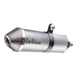 Pot d'échappement X-Fight LeoVince pour Derbi Senda Pro R et SM 50 2005-2012 en inox