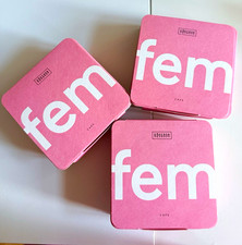 RINGANA fem caps Nahrungsergänzungsmittel Kapseln 3er Set rosa Dose/Box