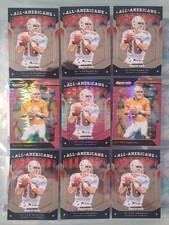 2019 Prizm Draft Picks Peyton Manning 7 All-Americans (1 Pink)+2 Pink Pulsars.