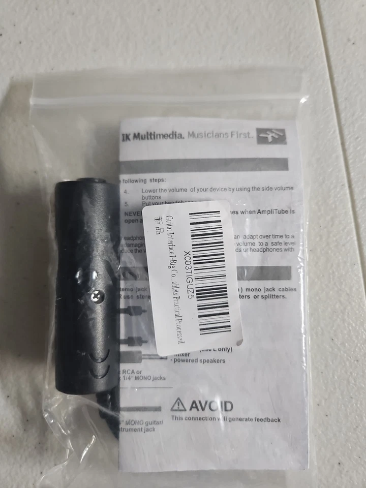 IK Multimedia iRig Guitar Interface for iOS and Mac - Image 2 of 2