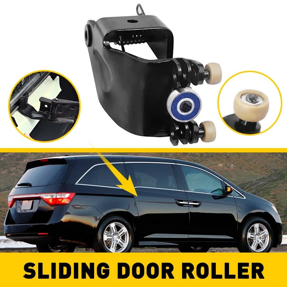 1/2 juego de rodillos centrales eléctricos correderos para puerta derecha US 72521-SHJ-A21 para Honda Odyssey Foto 4 de 4