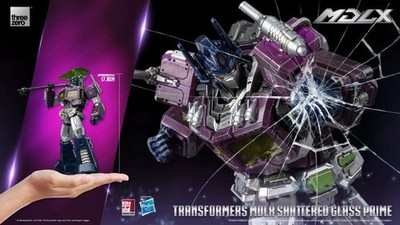 Actionfigur Transformers MDLX SHTR Glass Optimus Ltd von ThreeZero - 18 cm
