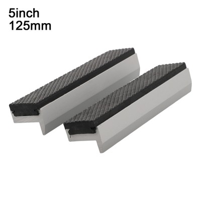 Soft Vice Jaws 3/4/5/6/8 Engineers Rubber +metal Magnetic Base Workshop