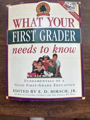 what your first grader needs to know book