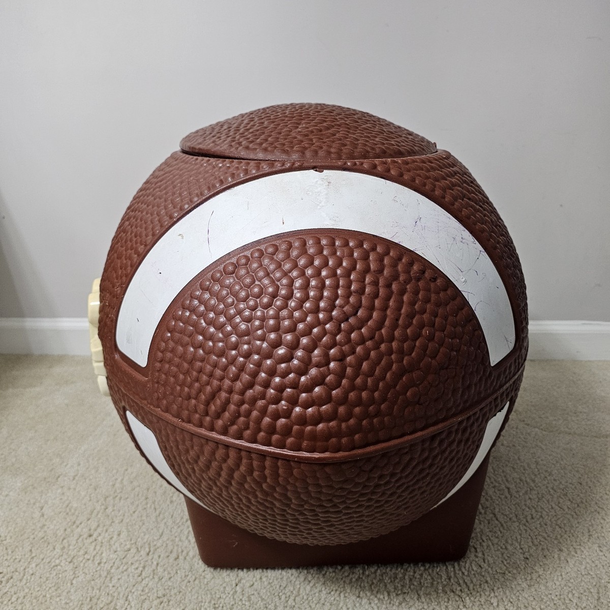 Little Tikes Vintage 1975 Football Toy Box Chest Tailgating Cooler