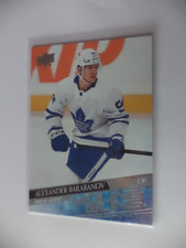 2020 - 21  UD SERIES 2   YOUNG  GUNS   ALEXANDER  BARABANOV  MAPLE  LEAFS   485