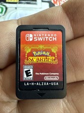 Pokemon Scarlet Nintendo Switch Tested Authentic Cartridge Only Works