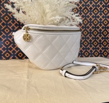 Tory Burch Willa Belt Bag 171595 Glazed IN BLANC With Gold Hardware