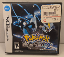 Pokemon Black Version 2 Nintendo DS Case  Manual ONLY NO GAME
