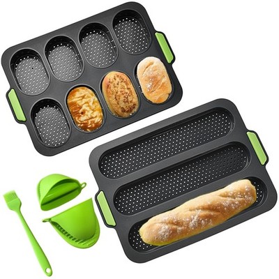 Backform Baguette Backblech Brötchen Brotbackformen Baguetteblech Backen von ...