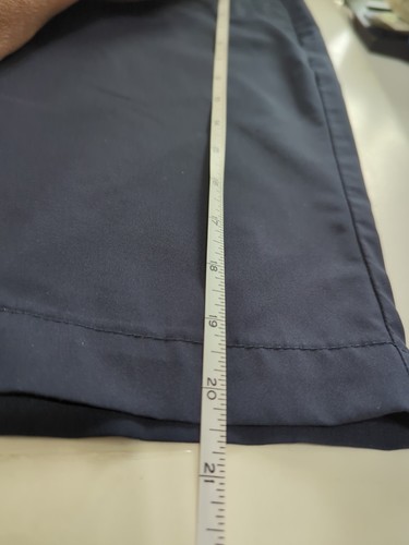 Pantaloncini uomo elasticizzati Nautica vestibilità classica taglia 42W blu navy casual chino usati in ottime condizioni - Foto 9 di 10