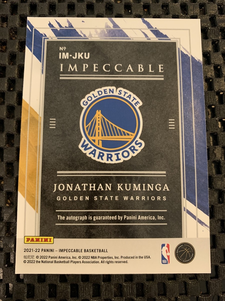 JONATHAN KUMINGA 2021-22 IMPECCABLE ROOKIE RC AUTO JONATHAN KUMINGA 2021-22 IMPECCABLE ROOKIE RC AUTO