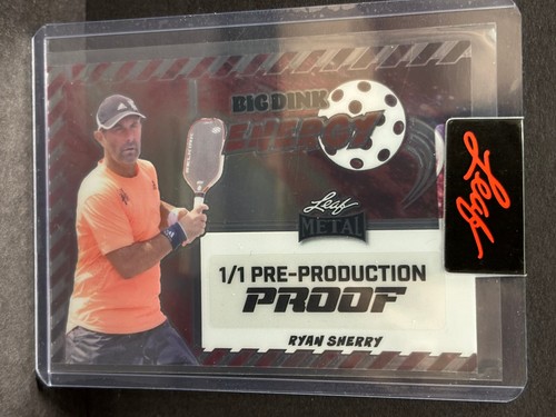 2024 Leaf CLEAR Energy Pre-Production Proof RYAN SHERRY Pickleball 1/1 - 第 1/2 張圖片