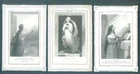 3 Pious Images Paper Lace Frame "Religious Trust" circa 1880