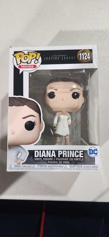 Funko POP! Movies - DC Justice League - Diana Prince Vinyl Figure #1124 NIB