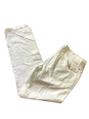 Murphy Nye Sailmakers Chicago Women's Nautical Cotton Trousers Pants 29 