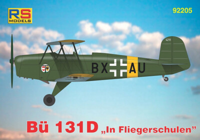 Bü 131D ''In Fliegerschulen'', M 1/72, RS Models 92205 Plastikmodellbau