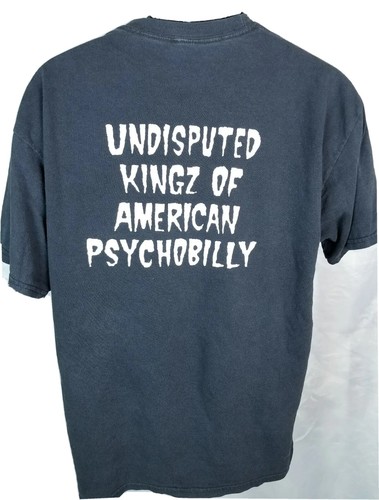 Camiseta De Colección 1997 Los Gatos Locos Banda Punk Rock Para Hombre Grande Años 90 Psychobilly - Imagen 3 de 9