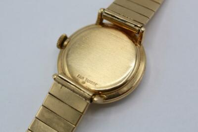 Vintage SARCAR GENEVE 18K Yellow Gold Automatic Wind Up Swiss Made