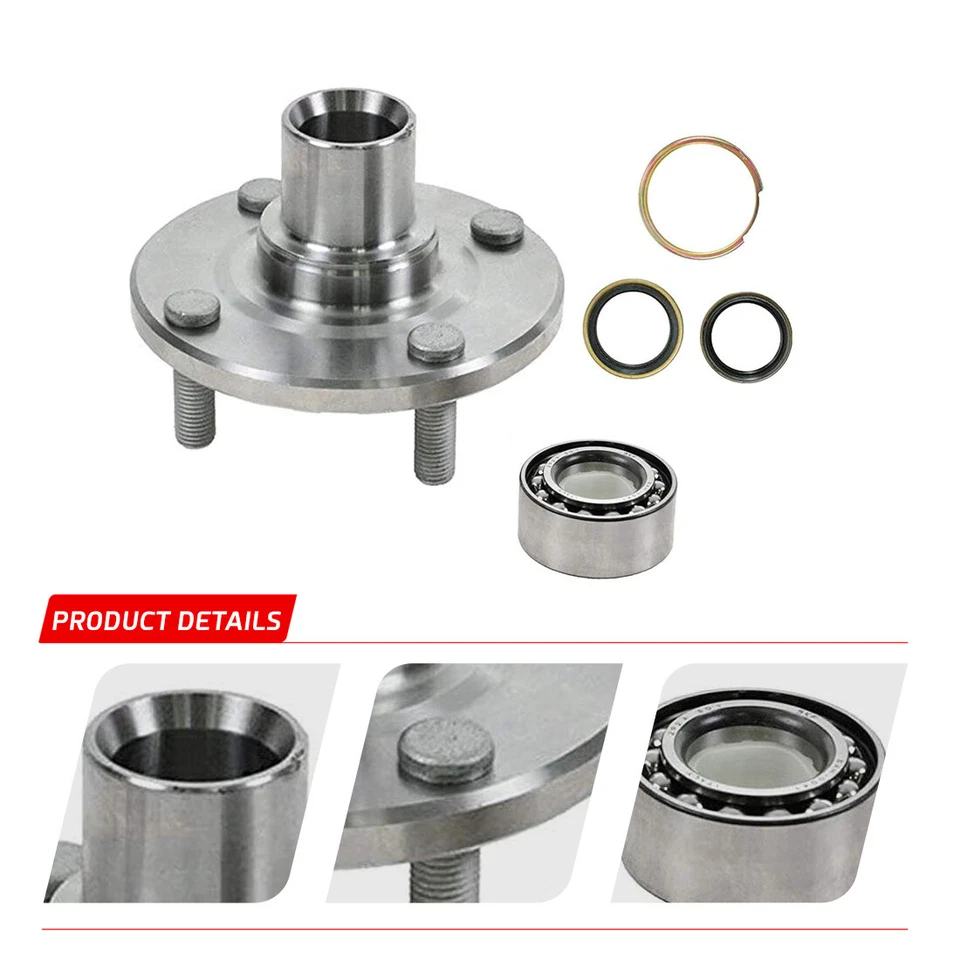 Par Kit de reparación de cojinete de cubo de rueda trasera para 1986 1987 1988 1989 Toyota MR2 Foto 2 de 4