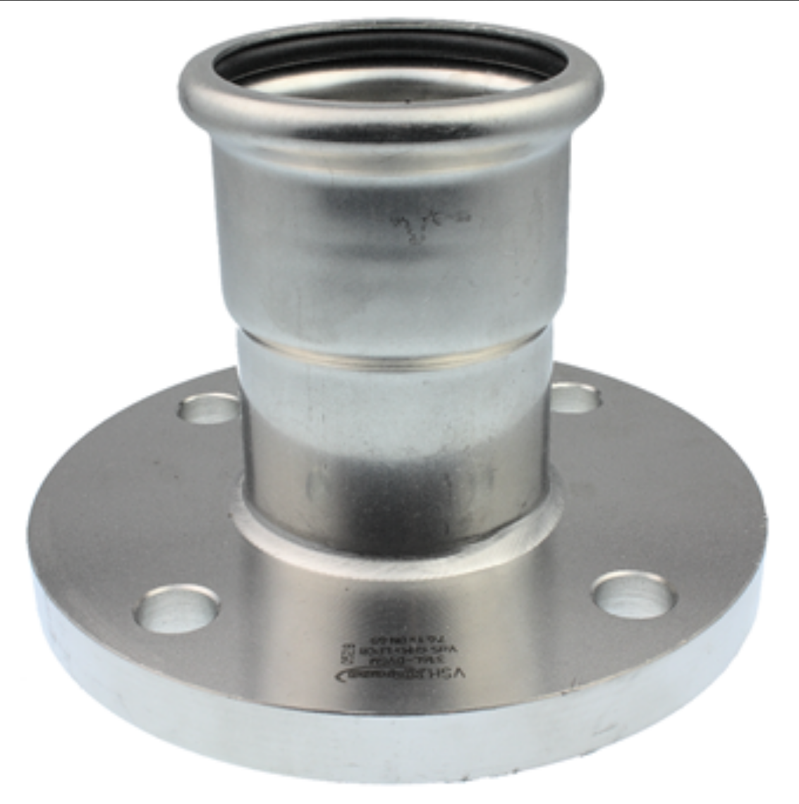 Pegler Xpress VSH 76mm composite flange adaptor in stainless steel SS1FMF 20412