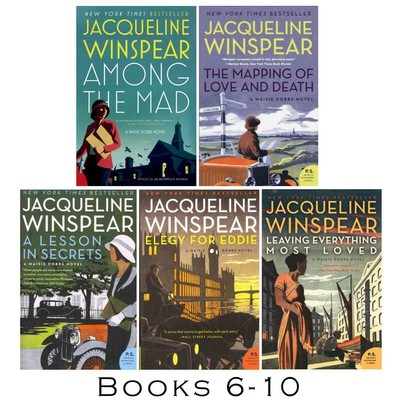 MAISIE DOBBS Mystery Series by Jacqueline Winspear Set of Paperback ...