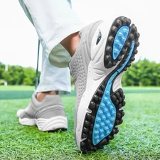 Lightweight Comfortable Golf Shoes Men's Waterproof Golf Training Walking Shoes