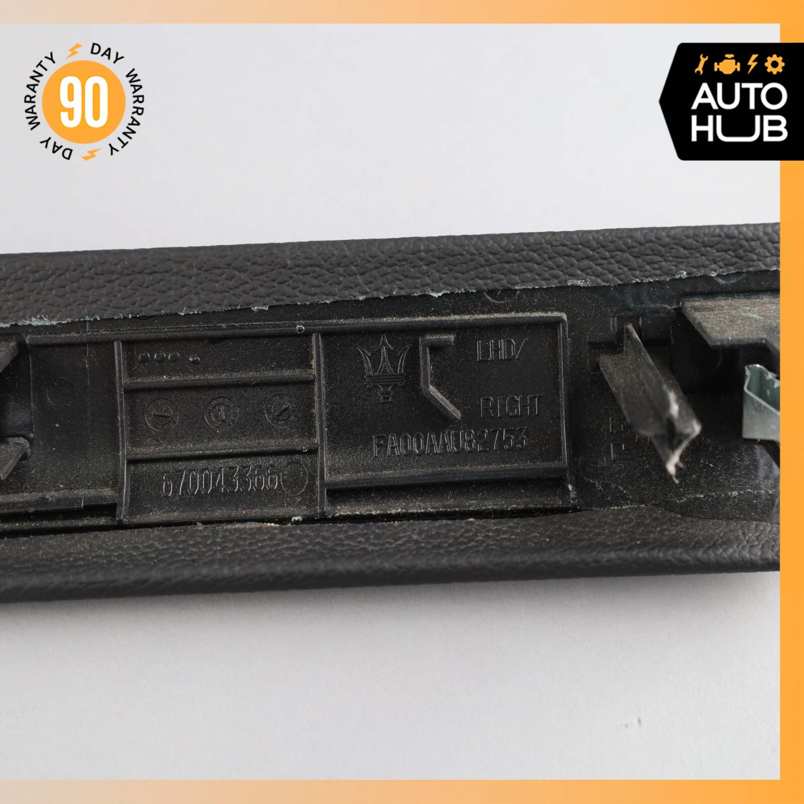 2018 Maserati Levante M161 Front Right Side Under Dash Lower Trim Cover OEM