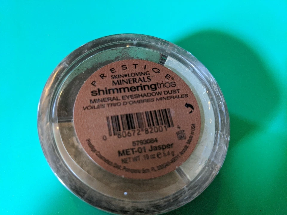 Sombra de ojos mineral Prestige Skin Loving polvo MET-01 maquillaje de jaspe nueva brillante Foto 3 de 4
