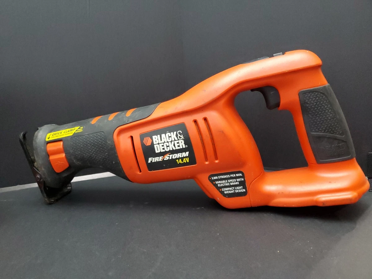 Black Decker Firestorm CRS144 14.4v Cordless Reciprocating Saw