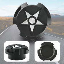 CNC Aluminum Fuel Gas Cap Lid Black Fit For 2015-2024 Polaris Slingshot 2521278