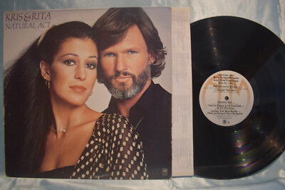 Kris & Rita Natural Act LP Kris Kristofferson /Rita Coolidge