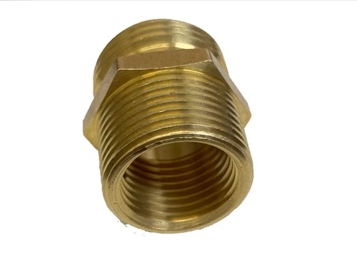 4 Stück Messing Gartenschlauchverschraubung Außen GHTx1/2 Innen NPT auf 3/4 Außengewinde Adapter - Bild 6 von 7
