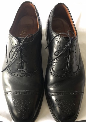 Alden Black Calfskin