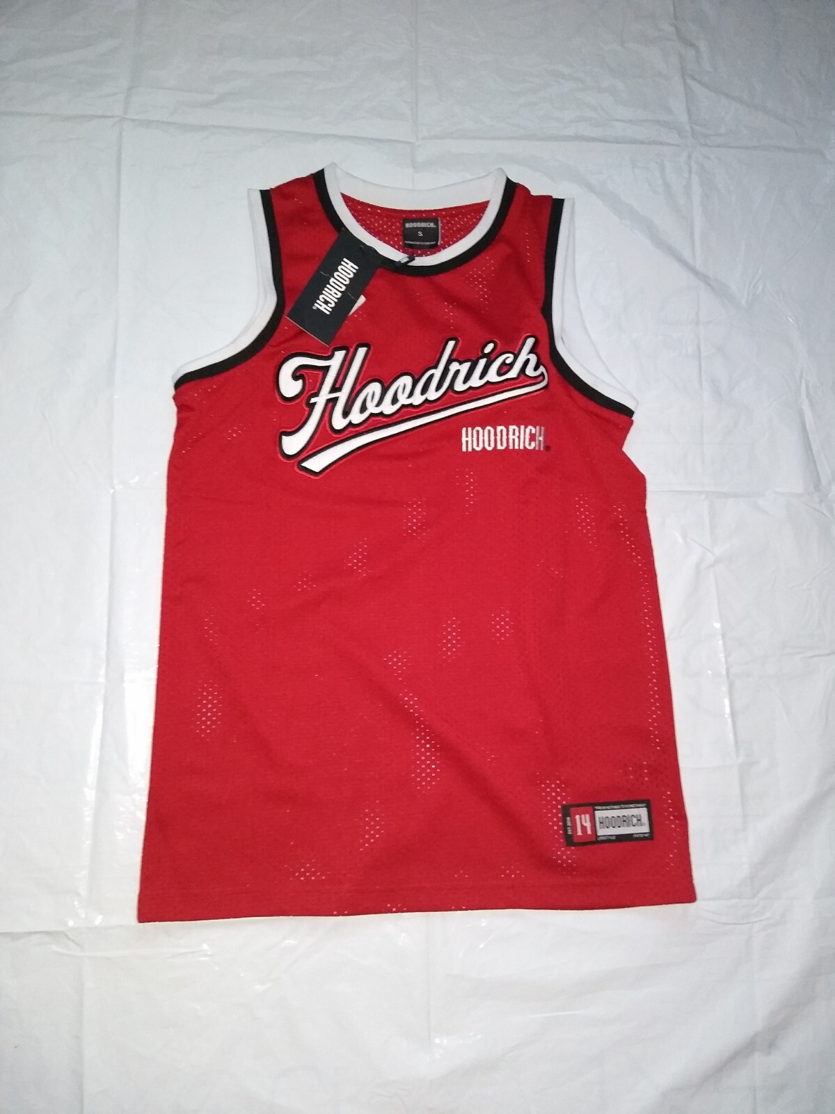 Hoodrich mens red basketball vest top size small brand new with tags eBay