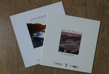  Aston Martin Lagonda: Set of Two Premium Sales Brochures From the Mid 1980s.