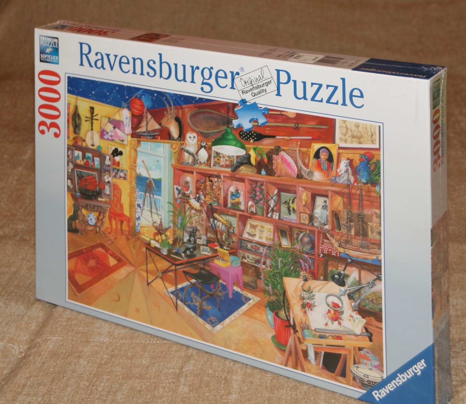 RAVENSBURGER 3000 PIECE JIGSAW PUZZLE - 'THE CURIOUS COLLECTION' - NEW & SEALED