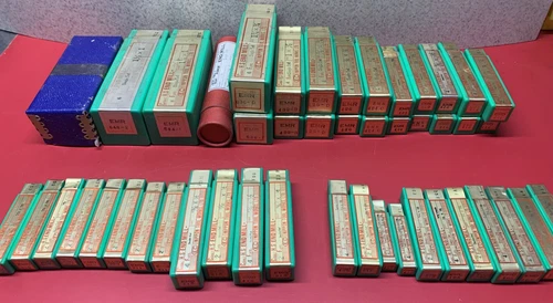 Lot of 47 Cobalt & HSS End Mills NEW OLD STOCK Bridgeport Mill