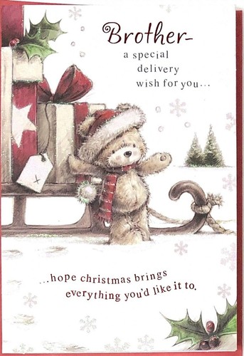 Christmas Card Traditional Brother Sister Mum Dad Xmas Greeting Cards -in-Law - Picture 54 of 182