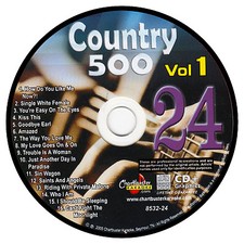 KARAOKE CHARTBUSTER CD G COUNTRY 500 CB8532 VOL.1 DISC  24