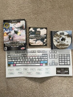 Janes Attack Squadron (PC CD) Vintage 2002 Windows 98/ME/XP/2000