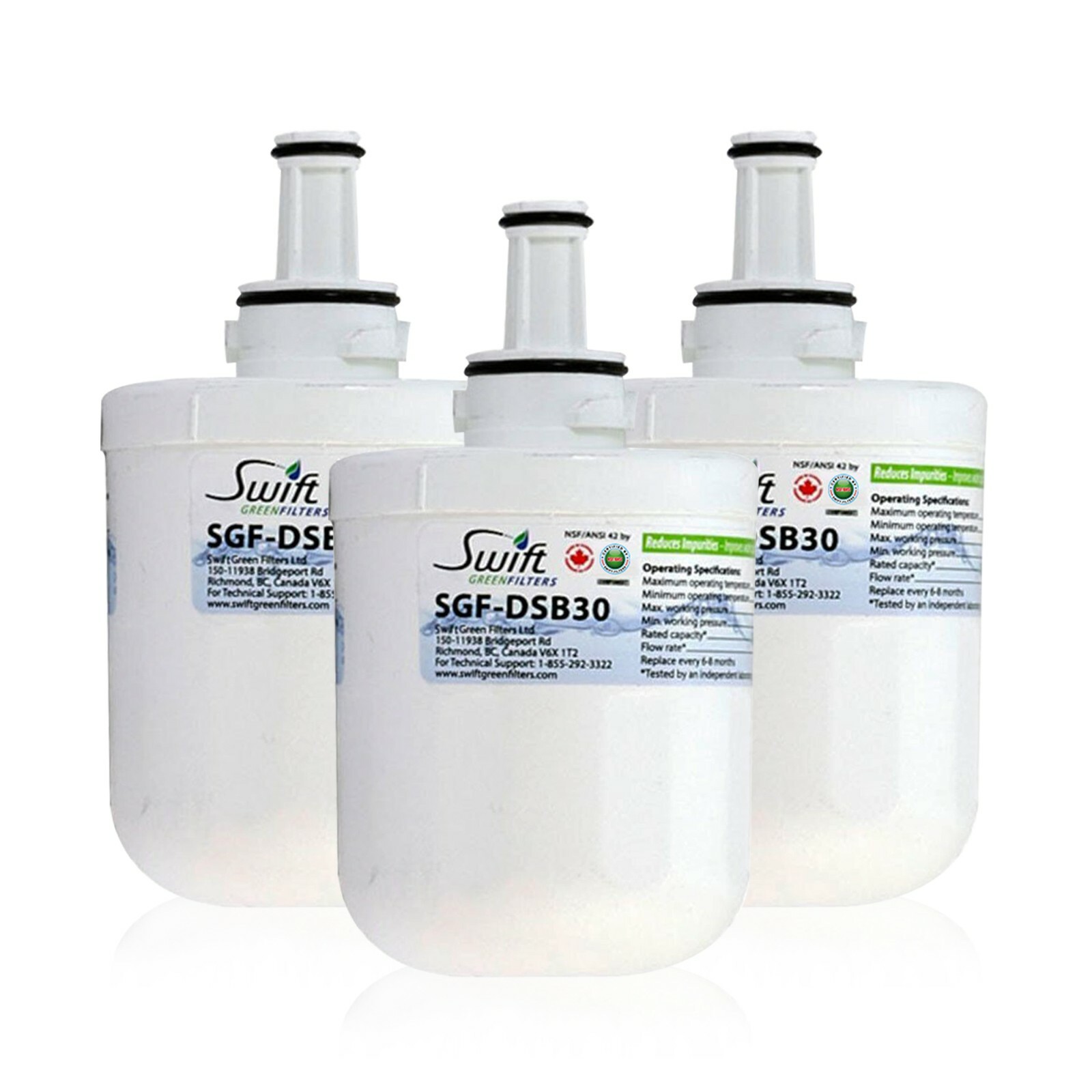 Sgf Dsb30 Fits For Samsung Da29 g Da29 f Refrigerator Water Filter 3pk Ebay