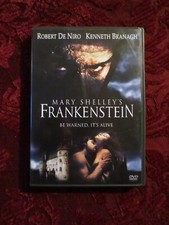 Mary Shelley's Frankenstein DVD Robert De Niro Kenneth Branagh Classic Horror