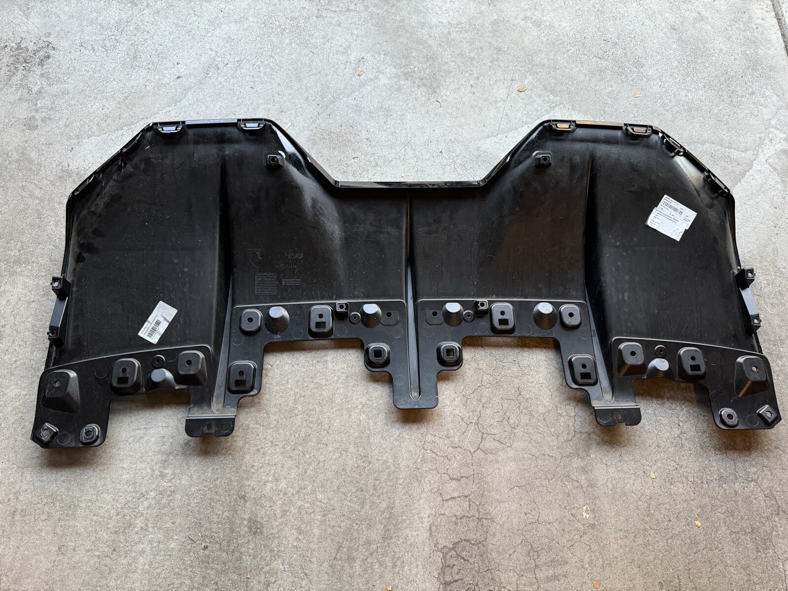 Lamborghini Huracan Tecnica Rear Bumper Cover Lower Diffuser-High Gross Black