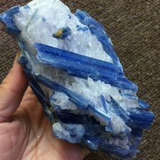 Rare Blue Crystal Natural Kyanite Rough Gem Stone Mineral Specimen Healing
