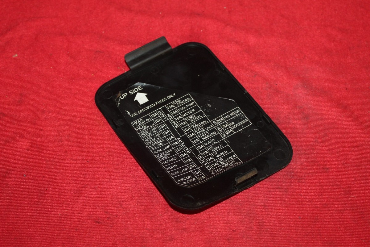 Nissan 1984-1989 300ZX Turbo NA Z31 Left Side Kick Panel Fuse Box