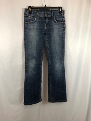 Citizens Of Humanity The Rose Junior Womens Size 25 Low-Rise Bootcut Denim Jeans