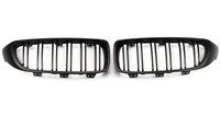 Nieren Niere Matt Schwarz Doppelspeichen FüR BMW 4-Er F32, F33, F36 Grill