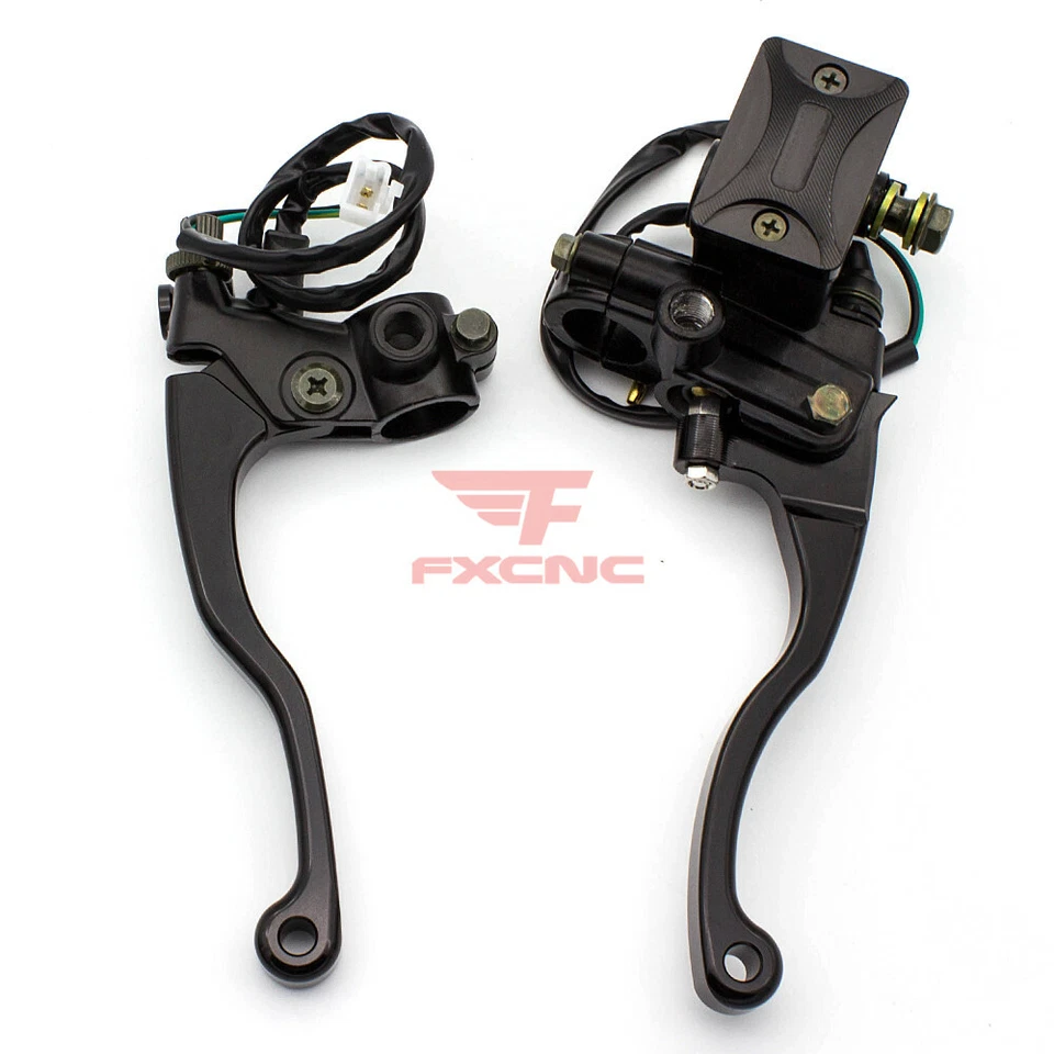 Palancas de freno de depósito de cilindro maestro para YZ125 YZ250 YZ80 XT250 XT225 WR250 Foto 3 de 4